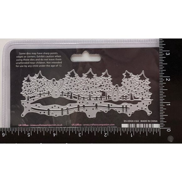 DS-EDGX-CGA Diesire Edgeables Metal Die Christmas Garden CRAFTERS COMPANION - Picture 3 of 3